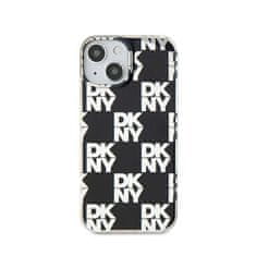 DKNY DKNY IML Checkered Mono Pattern - Ohišje za iPhone 15 / 14 / 13 (črno)