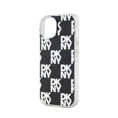 DKNY DKNY IML Checkered Mono Pattern - Ohišje za iPhone 15 / 14 / 13 (črno)