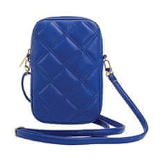 Guess Guess Zip Quilted 4G - Telefonska torbica (modra)