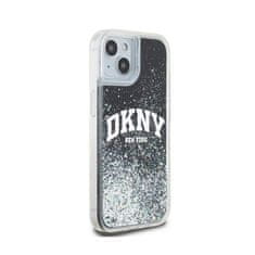 DKNY DKNY Liquid Glitter Big Logo - Ohišje za iPhone 15 Plus / 14 Plus (črno)