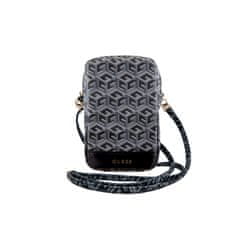 Guess Guess Zip GCube Bottom Stripe - Telefonska torbica (črna)