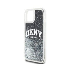 DKNY DKNY Liquid Glitter Big Logo - Ohišje za iPhone 15 Plus / 14 Plus (črno)