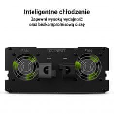 Green Cell Green Cell - Pretvornik napetosti Inverter 12V na 230V 1500W/3000W Čisti sinusni val