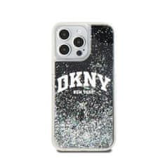 DKNY DKNY Liquid Glitter Big Logo - Ohišje za iPhone 14 Pro Max (črno)