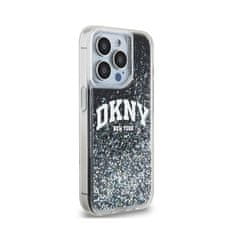 DKNY DKNY Liquid Glitter Big Logo - Ohišje za iPhone 14 Pro (črno)