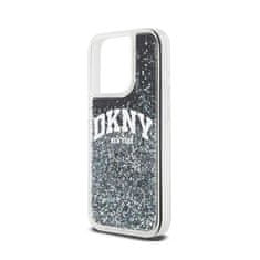 DKNY DKNY Liquid Glitter Big Logo - Ohišje za iPhone 14 Pro (črno)