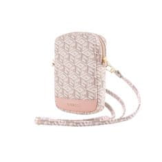 Guess Guess Zip GCube Bottom Stripe - Telefonska torbica (roza)