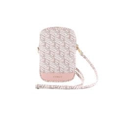 Guess Guess Zip GCube Bottom Stripe - Telefonska torbica (roza)