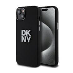 DKNY DKNY Liquid Silicone Metal Logo - ohišje za iPhone 15 / 14 / 13 (črno)