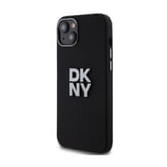 DKNY DKNY Liquid Silicone Metal Logo - ohišje za iPhone 15 / 14 / 13 (črno)