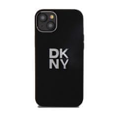 DKNY DKNY Liquid Silicone Metal Logo - ohišje za iPhone 15 / 14 / 13 (črno)