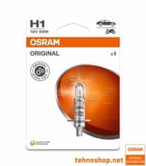 Osram ŽARNICA HALOGEN H1 ORIGINAL 64150-1BL 55W 12V P14.5s 1BL