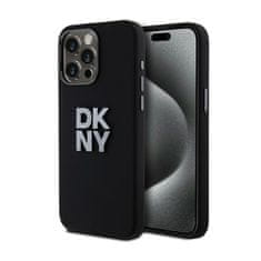 DKNY DKNY Liquid Silicone Metal Logo - Ohišje za iPhone 15 Pro Max (črno)