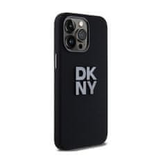 DKNY DKNY Liquid Silicone Metal Logo - Ohišje za iPhone 15 Pro Max (črno)