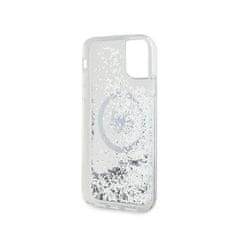 Karl Lagerfeld Karl Lagerfeld Liquid Glitter Choupette Head MagSafe - etui za iPhone 11 (prozoren)