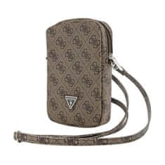 Guess Guess Zip 4G Triangle - Torbica za telefon (rjava)