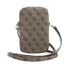 Guess Guess Zip 4G Triangle - Torbica za telefon (rjava)