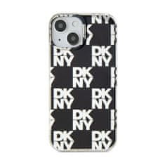 DKNY DKNY IML Checkered Mono Pattern - Ohišje za iPhone 15 Plus / 14 Plus (črno)