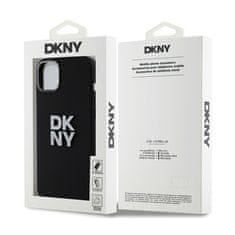 DKNY DKNY Liquid Silicone Metal Logo - ohišje za iPhone 15 Plus / 14 Plus (črno)