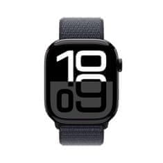 Apple Watch S10 pametna ura, 42mm, črno aluminijasto ohišje s črnim paščkom (mwwg3qh/a)