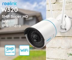 Reolink W320 WiFi IP kamera, bela