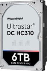 Western Digital Ultrastar DC HC310 / 7K6 3,5in 6TB 256MB SATA 512E SE (zamenjava WD6002FRYZ)