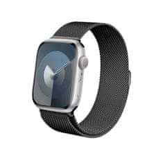 Crong Crong Milano Steel - Trak iz nerjavečega jekla za Apple Watch 42/44/45/49 mm (grafit)