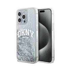 DKNY DKNY Liquid Glitter Big Logo - Ohišje za iPhone 15 Pro (belo)