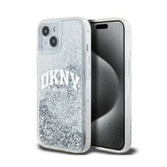 DKNY DKNY Liquid Glitter Big Logo - ohišje za iPhone 15 / 14 / 13 (belo)