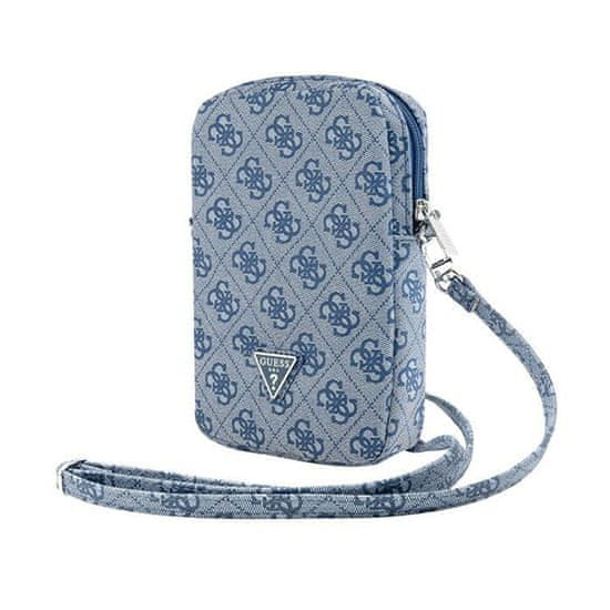 Guess Guess Zip 4G Triangle - Torbica za telefon (modra)