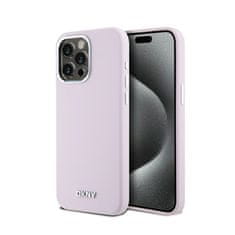 DKNY DKNY Liquid Silicone Small Metal Logo MagSafe - ohišje za iPhone 14 Pro Max (roza)