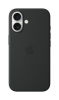 Apple iPhone 16 Silicone Case ovitek, z MagSafe, Black