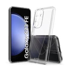 Crong Crong Crystal Shield Cover - Ohišje za Samsung Galaxy S23 FE (prozorno)