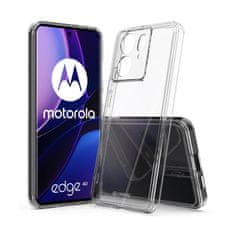 Crong Crong Crystal Shield Cover - ohišje za Motorolo Edge 40 (prozorno)