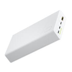 Green Cell Green Cell PowerPlay20s - Napajalna banka 20000 mAh z USB-A QuickCharge 3.0 in 2x USB-C Power Delivery 22,5 W (bela)