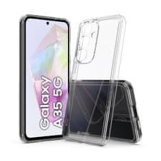 Crong Crong Crystal Shield Cover - Ohišje za Samsung Galaxy A35 5G (prozorno)