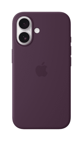  Apple iPhone 16 Silicone Case ovitek, z MagSafe, Plum