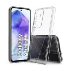 Crong Crong Crystal Shield Cover - Ohišje za Samsung Galaxy A55 5G (prozorno)