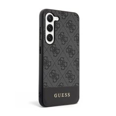 Guess Guess 4G Bottom Stripe Metal Logo Collection - Ohišje za Samsung Galaxy S24+ (črno)