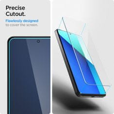 Spigen Spigen Glas.TR Slim 2-Pack - Kaljeno steklo za Xiaomi Redmi Note 13 4G / LTE (2 kosa)