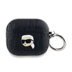 Karl Lagerfeld Karl Lagerfeld Monogram Karl Head - Ovitek za AirPods 3 (črn)