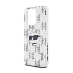 Karl Lagerfeld Karl Lagerfeld IML Choupette Head &amp; Monogram - Ohišje za iPhone 15 Pro Max (prozorno)