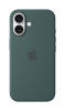 Apple iPhone 16 Silicone Case ovitek, z MagSafe, Lake Green (Seasonal)