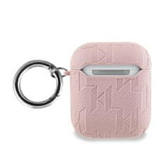 Karl Lagerfeld Karl Lagerfeld Monogram Karl Head - etui za AirPods 1/2 gen (roza)