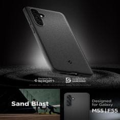 Spigen Spigen Essential SandBlast - Ohišje za Samsung Galaxy M55 5G (mat črno)