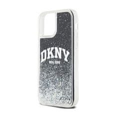 DKNY DKNY Liquid Glitter Big Logo - Ohišje za iPhone 12 / iPhone 12 Pro (črno)