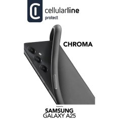 CellularLine Cellularline Chroma ohišje - Ohišje za Samsung Galaxy A25 5G (črno)