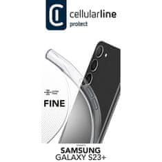 CellularLine Cellularline Fine - Ohišje za Samsung Galaxy S23+ (prozorno)