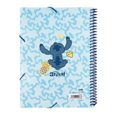 Disney Disney Stitch - mape A4 z elastičnim trakom + 30 prozornih majic