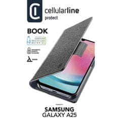 CellularLine Cellularline knjižno ohišje - Ohišje za Samsung Galaxy A25 5G (črno)